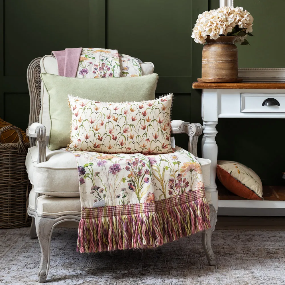 Fresia Printed Cushion Linen